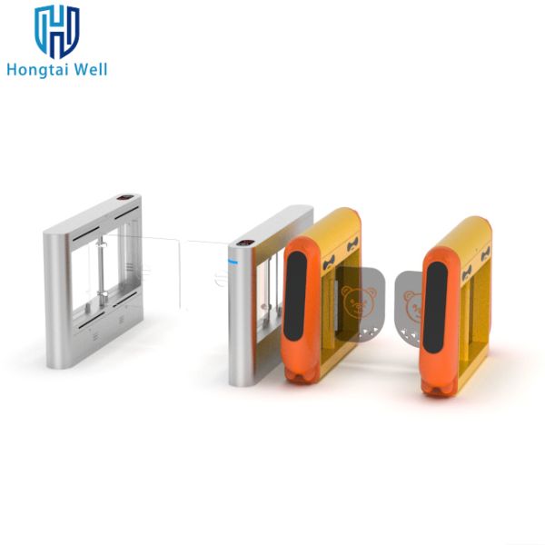 RFID Flap Turnstile Gate Turnstile Biometric Access Control For Children'S Playground