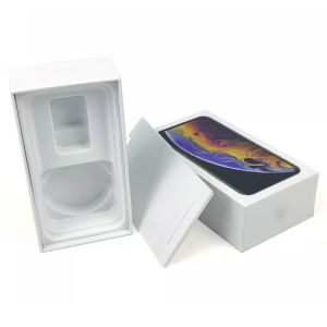 Debossed Electronics Packaging Box Hardness Phone Cover Packaging Box ODM