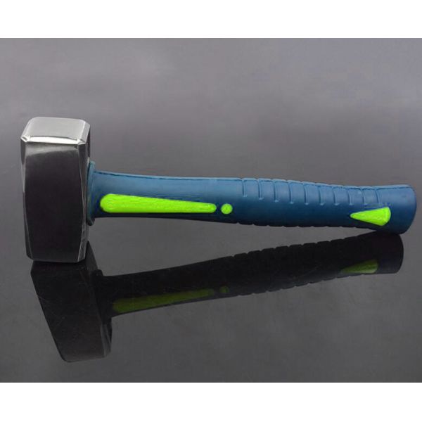 Stoning Hammer (XL0065), grade A polishing surface, TPR handle, durable and good price hand construction tools