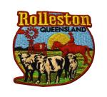 Custom Made Iron On Embroidered Patches Merrowed Edge Laser Cut