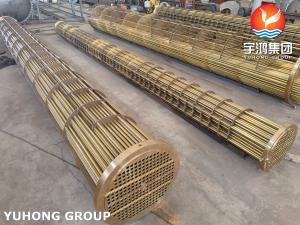 Buy cheap Copper Alloy Heat Exchanger Tube Bundle C44300 C68700 With Tubesheet product