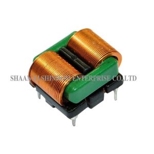 High Current Common Mode Choke Coil Flat Wire Inductance Customized