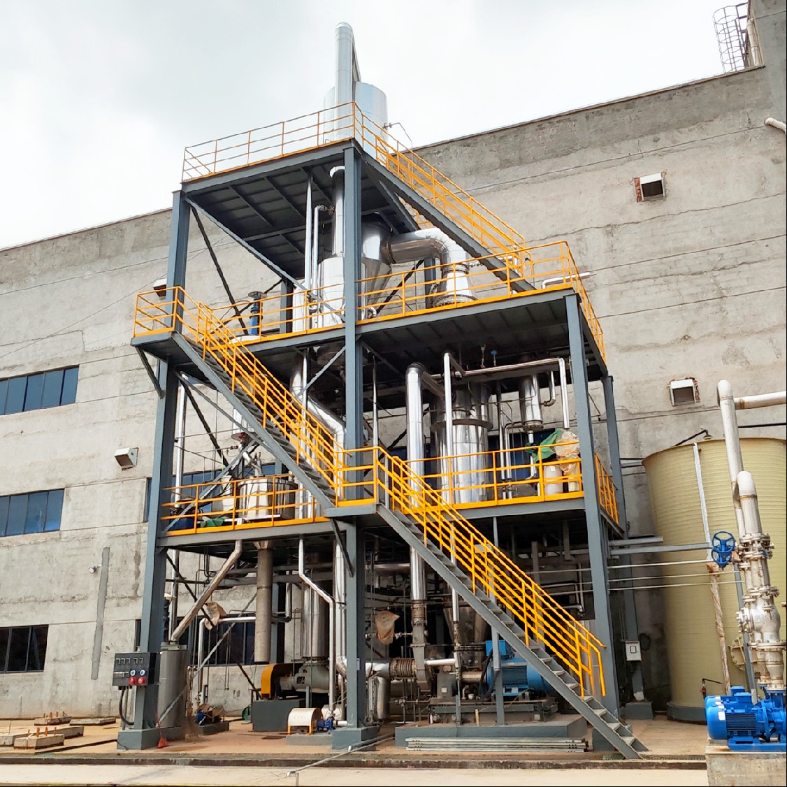 Mild MVR Evaporation System Strong Practicality MVR Water Treatment