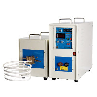 China Electromagnetic 40KW High Frequency Induction Heating Equipment / Annealing induction heaters on sale