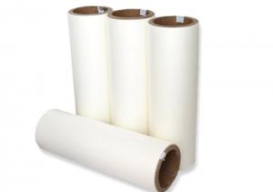 Buy cheap 22 Mic Polyester Laminating Plastic Film 3000m Gloss Thermal BOPP Film For Paper product