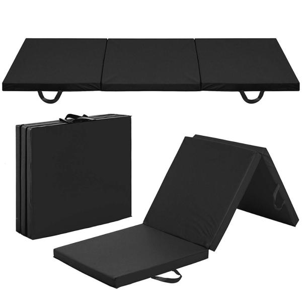 Foldable PVC Jumping Foam Workout Mat Gymnastic Landing Crash Pad