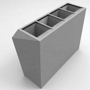 Buy cheap 1300L*470W*830H Mm 32gal Multi Compartment Trash Can product