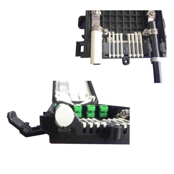 8 Port Fiber Optic Distribution Box IP68 For Network FTTH Waterproof Splitter Box