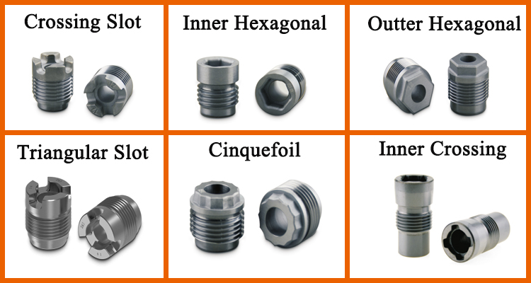 YG6X Tungsten Carbide Nozzle for PDC Oil Drilling Bit CSA-2030