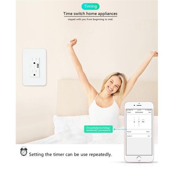 US 120 Style Smart Wall Socket