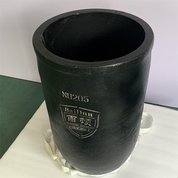 Compact Conventional Silicon Carbide Graphite Crucible For Aluminum Melting