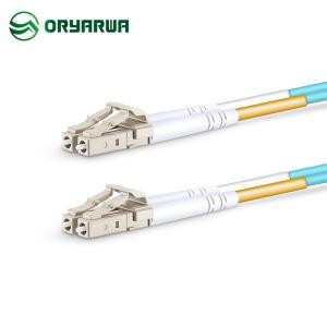 Buy cheap LC To LC UPC OM3 Duplex 3m Fiber Optic Multimode Patch Cord product