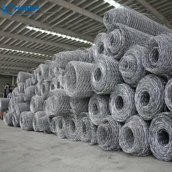 Hexagonal Gabion Mesh Roll 1.8mm Chicken Netting