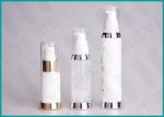 15ml 30ml 50ml Refillable Airless Pump Bottles With Leakage Prevention