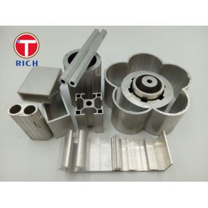 Buy cheap Extruded Textile Industry Industrial Special Steel Profiles Rectangular Aluminum Extrusion product