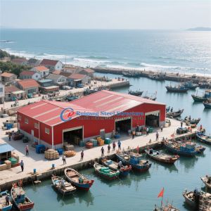 China Prefabricated Building Real Estate Construction Steel Structure Building   on sale