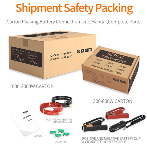 300W Off Grid Power Solar Car Inverter For Home Use