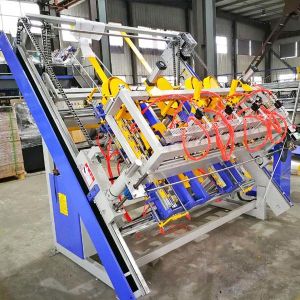 Buy cheap Rhino European Block Wooden Pallet Nailing Machine Sale product