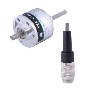 SJ38 Single Turn Gray Code Encoder , Parallel Output Mechanical Absolute