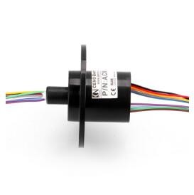 Buy cheap 18 Circuit Number Signal Slip Ring Less Noise Continuous Transmission product