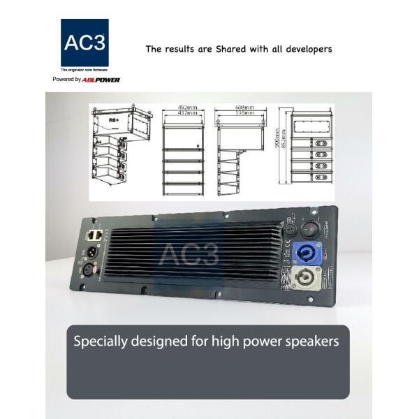 800W Power Amplifier Module For Speakers