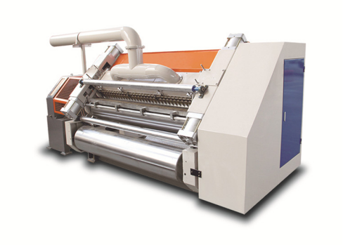 Fingerless Type Corrugated Box Making Machine For Single Face Cardboard Manufacturing
