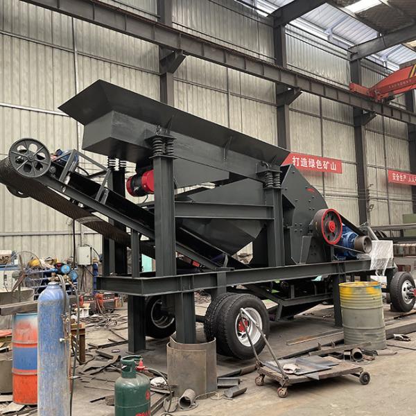 KELI Automatic Concrete Brick Making Machine Hammer Crusher 18-40t/H Productivity