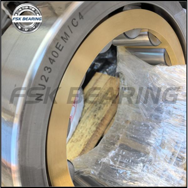 Single Row NU 1028 ML Traction Motor Cylindrical Roller Bearings ID 140mm