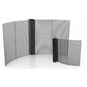 Buy cheap Energy Saving Led See Through Screen Wall 800W/ M2 5000cd product