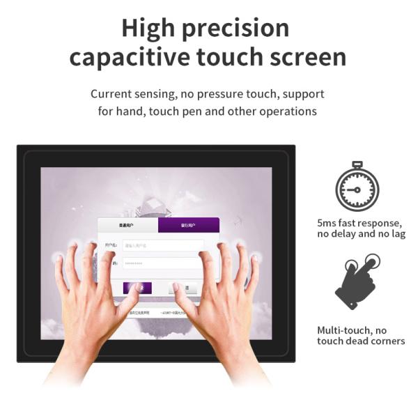 Factory price 15.6 inch All in one Capacitive Touch Screen Embedded Computer Tablet PC IP65 Waterproof Fanless Industrial Panel PC