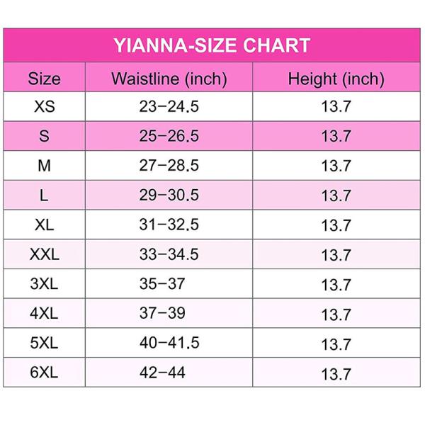 Latex Tummy Control Waist Trainer Customised Size Girdles Hourglass