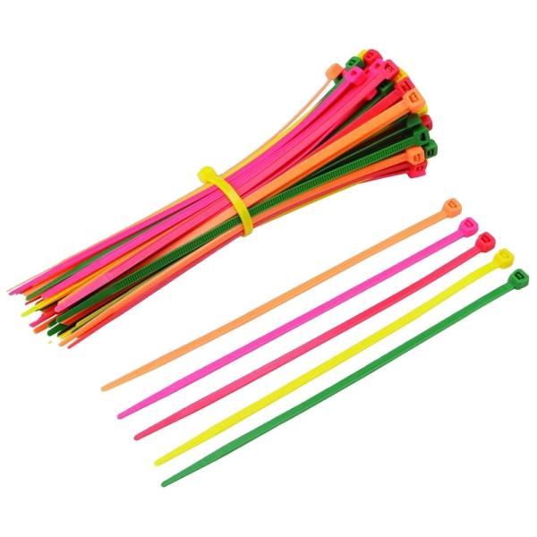 All sizes self locking colorful nylon cable tie use for bounding wires