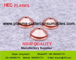 Buy cheap S1, S2, S3, S4 Plasma Cutter Consumables / AJAN Nozzle / Electrode / Shield / Shield Cap product