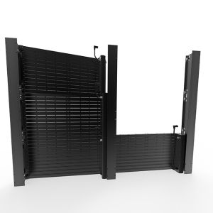 Advertisement LED Media Facade Wide Application Seamless Assembly Achieved