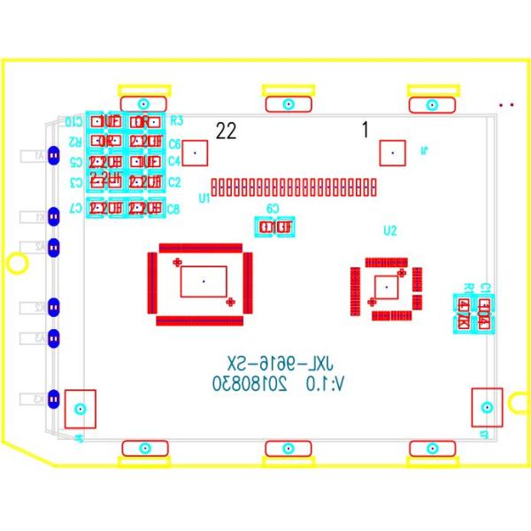 Customize OEM 3.0V STN HTN FSTN 9616 Monochrome LCD Display Module