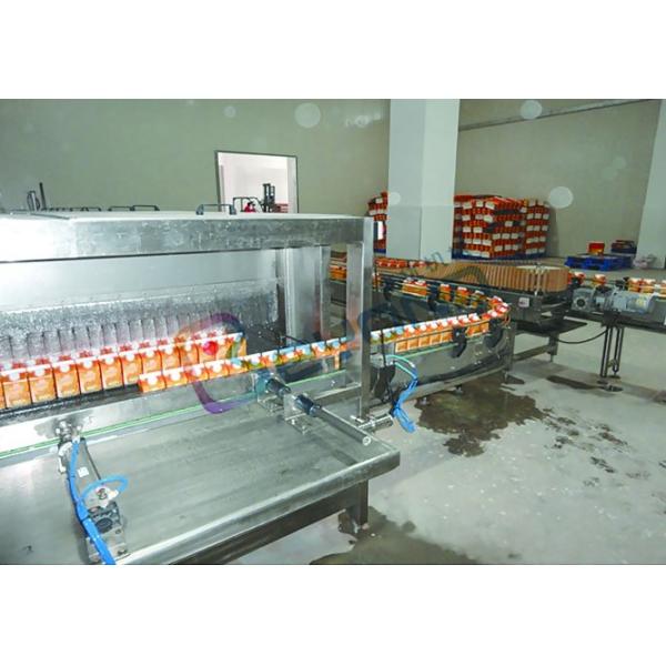 SUS304 Carbonated Beverages Pasteurization Tunnel Stepless Speeding