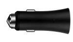 Aluminum Alloy Coated High Speed USB Car Charger With Over - Current Protection