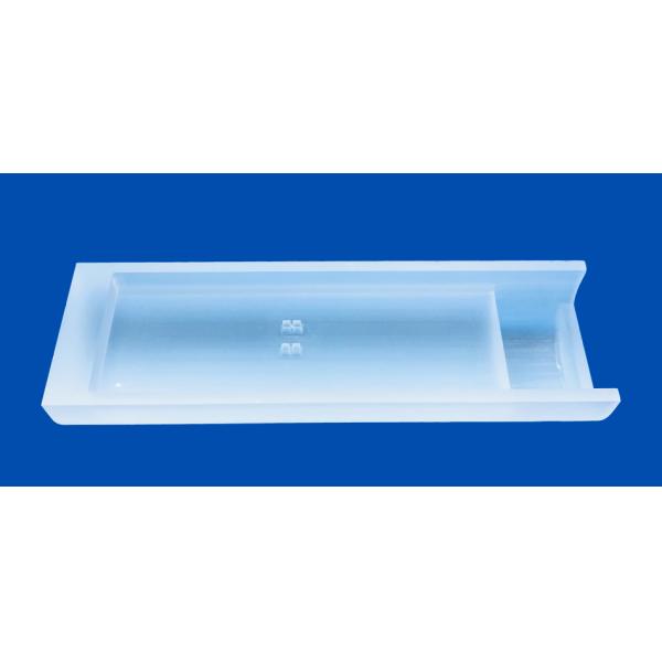 Semicircle Machining Quartz Glass Parts