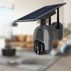 Buy cheap 4MP WiFI Solar Security Camera IP65 Weatherproof Phone APP Control product