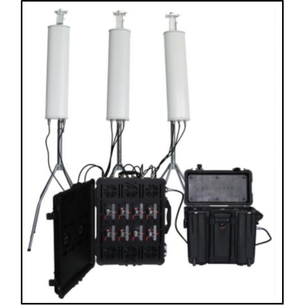 Dds 525W Portable Peilcan 7-Bands 20-6000MHz 433MHz/900MHz/1200MHz/2.4G/5.8g/GPS Anti Drone Uav Signal Jammer