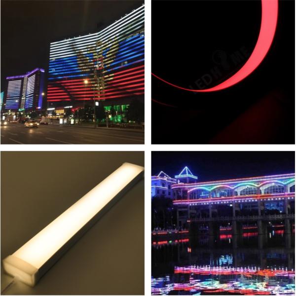 IP66 Rate Waterproof LED Strip Light Flexible Epistar SMD LED Durable For Outdoor Use