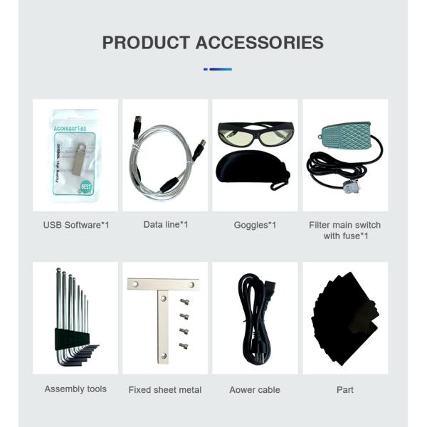 20W 30W 50W Fiber Laser Marking Machine for Metal Paint Plastic Pen Gold Silver JewelryHandling Weight kg 35 KG