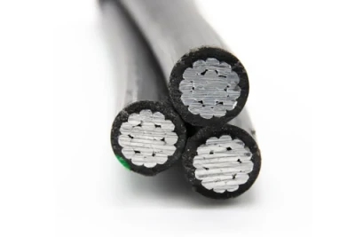 Aluminum Conductors Overhead ABC Aerial Bundled Cable for 0.6/1KV Voltage Round Wire
