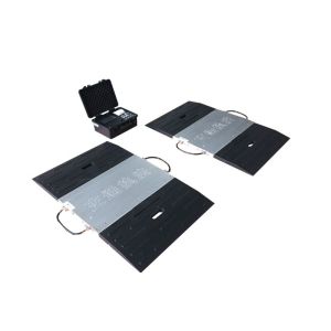 Buy cheap LCD Electronic Truck Axle Scale , 50T Vehicle Axle Weighing Scales product