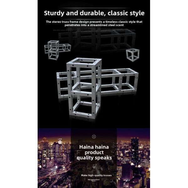 Sturdy Aluminium Stage Truss Welding Aluminum Box Truss For Advertising Display