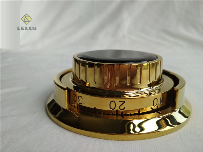 Buy cheap Gold Paint Combination Lock Dial Integral Relock Trigger Radiation Resistance product