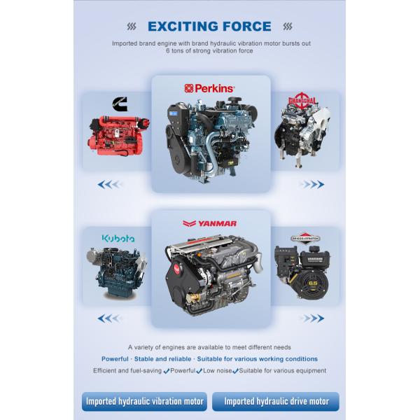 6ton 7ton 8ton Road Roller Diesel Vibratory Double Drum Road Roller Compactor Asphalt Rollers