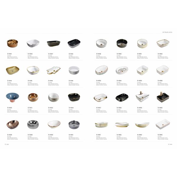 High-quality Special Design Art Basin Modern Art Basin Bathroom Sink Hotel Restaurant Luxury Wash Basin Bathroom Sink