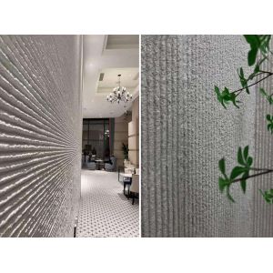 Waterproof 3D Bendable Soft Flexible Travertine Artificial Stone Veneer Wall