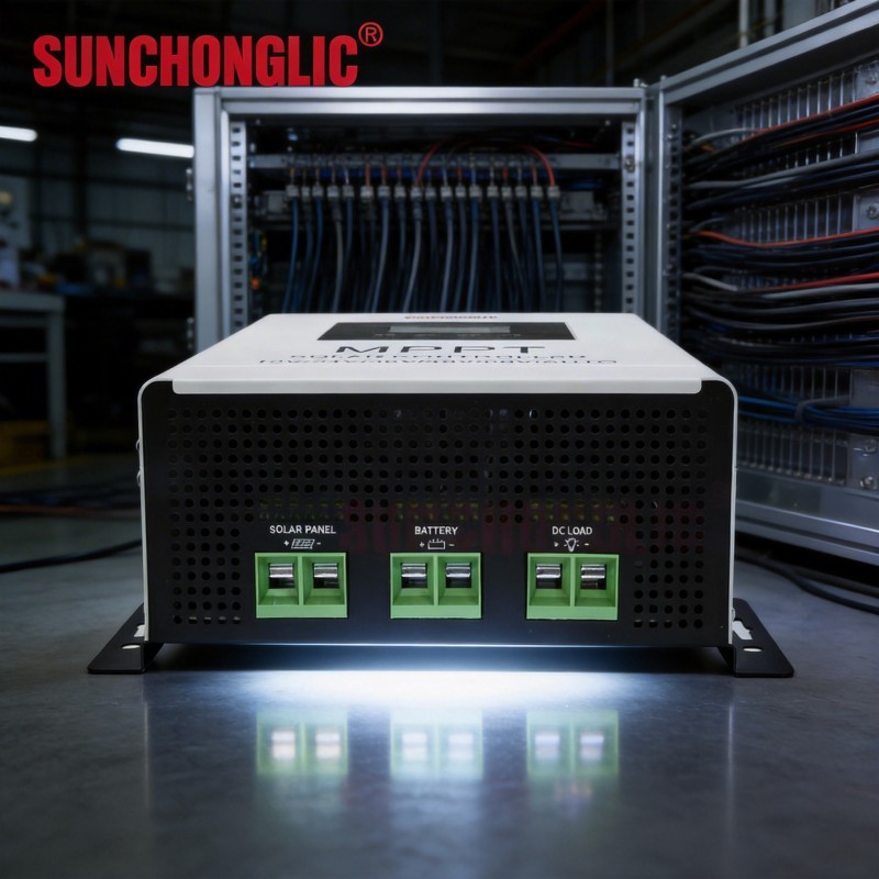 MPPT Solar Charge Controller – 80A, 180V DC Input, 97% Efficient Conversion, Designed for 12V/24V/48V/60V Batteries.